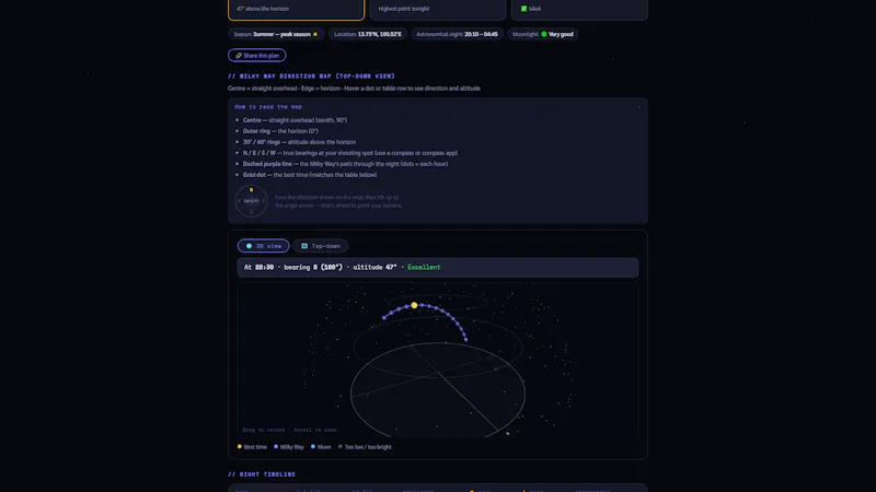 Milky Way Planner screenshot 4