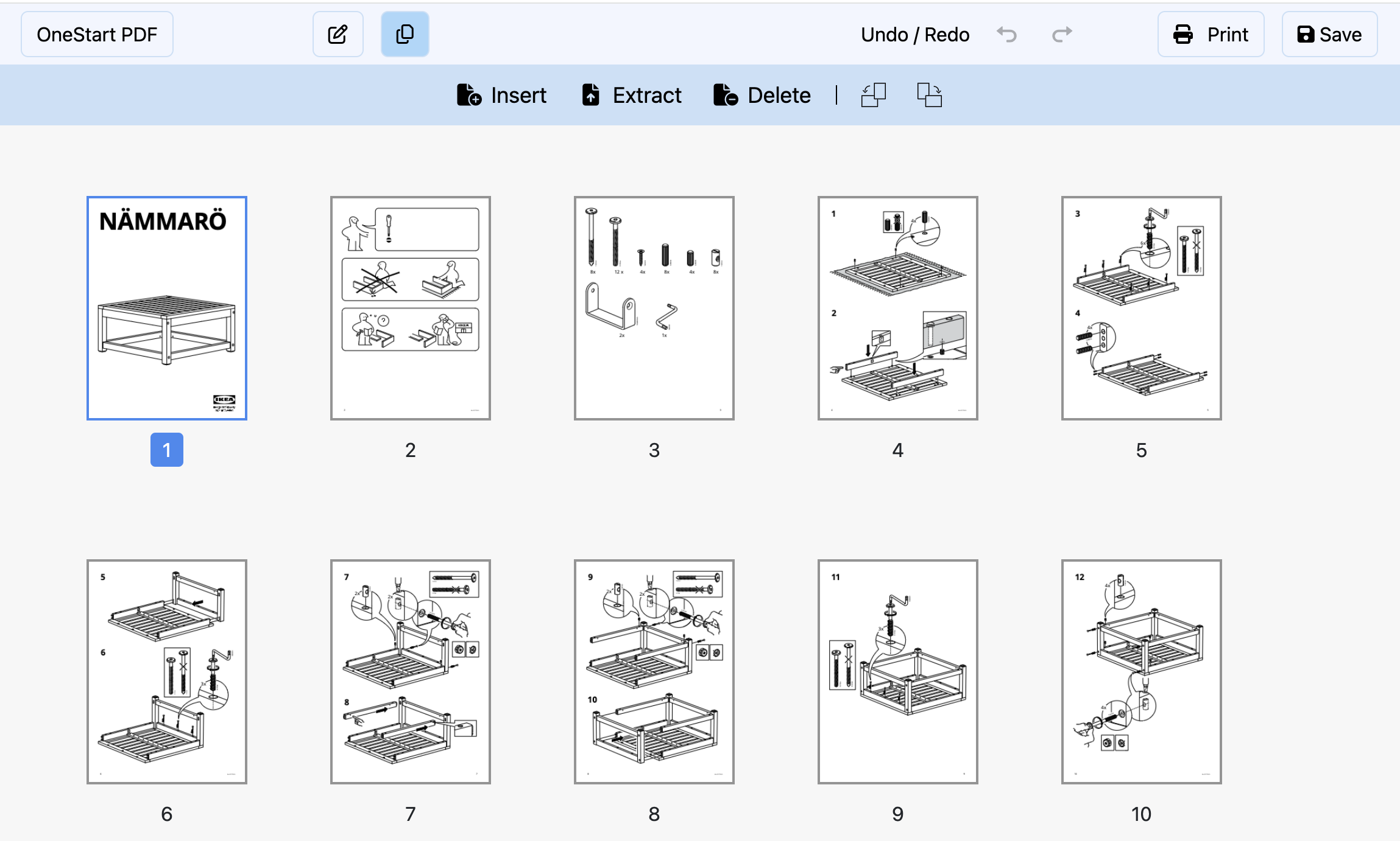 Onestart PDF - 온라인 PDF 편집, 병합, 변환 미디어 4