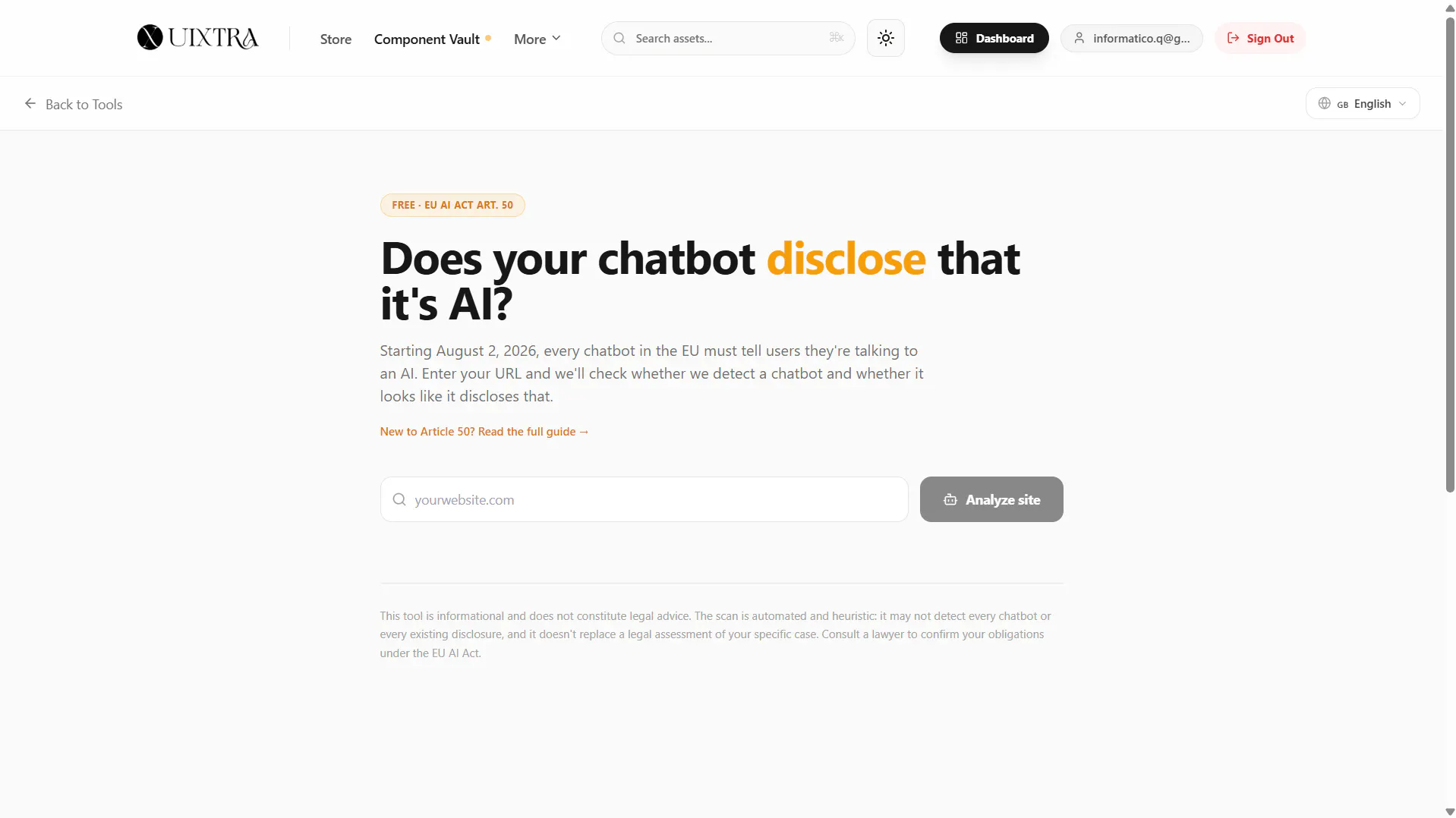 AI Act Checker gallery image