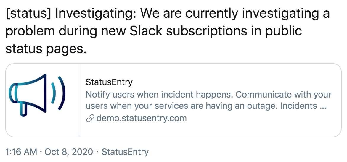 StatusEntry gallery image