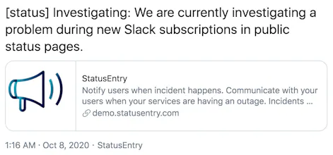 StatusEntry gallery image