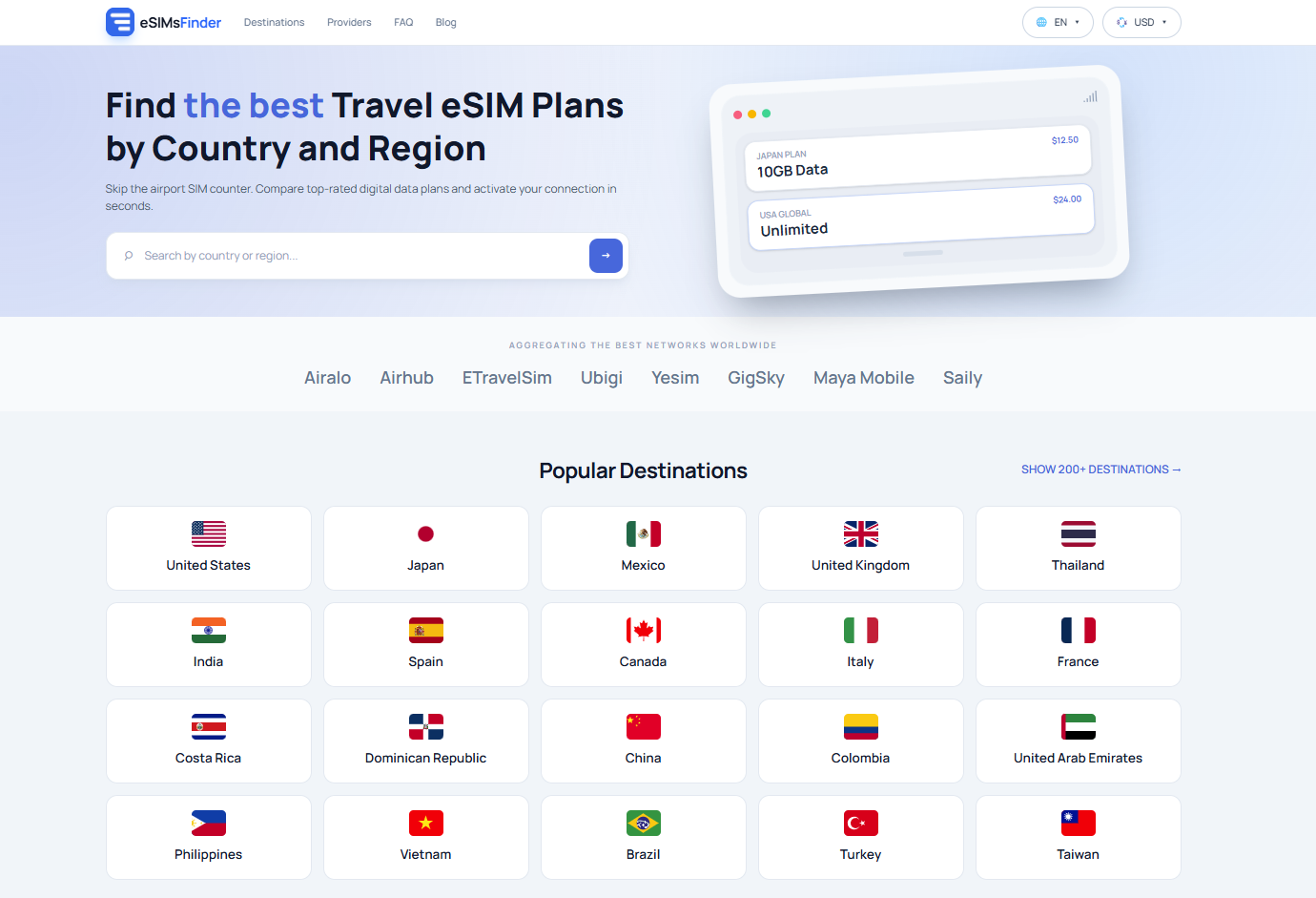 eSIMsFinder gallery image