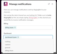 Staging App gallery image