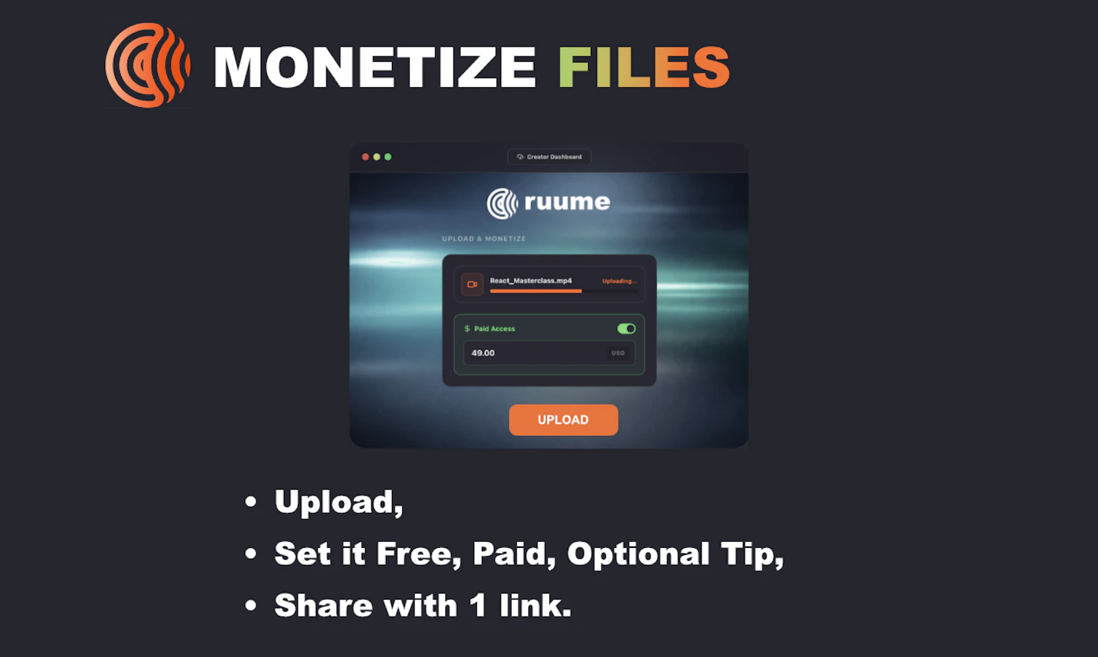 Ruume | Turn conversations into income screenshot 6