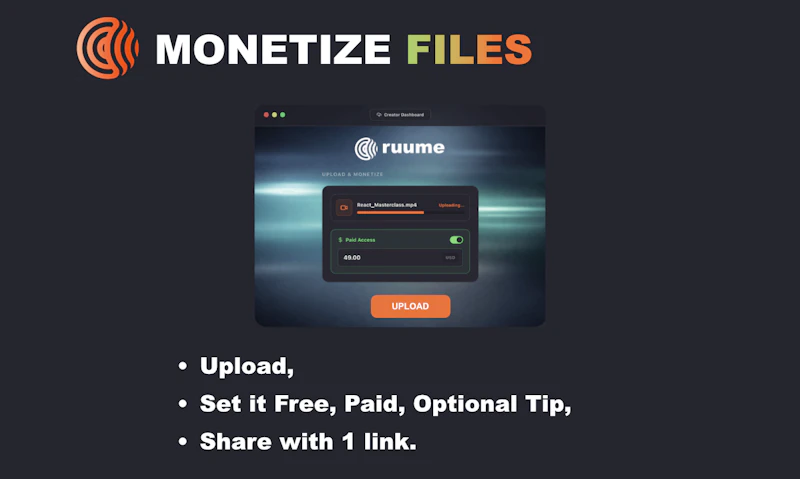 Ruume | Turn conversations into income screenshot 6