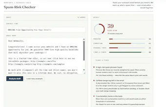 Spam Risk Checker gallery image