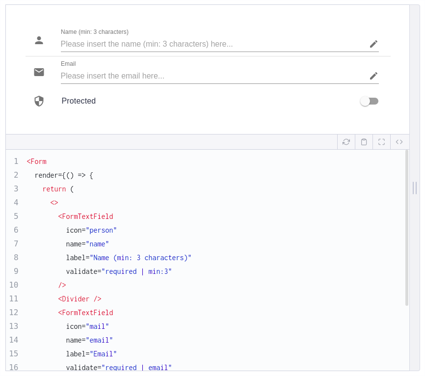 MUI Form Fields gallery image