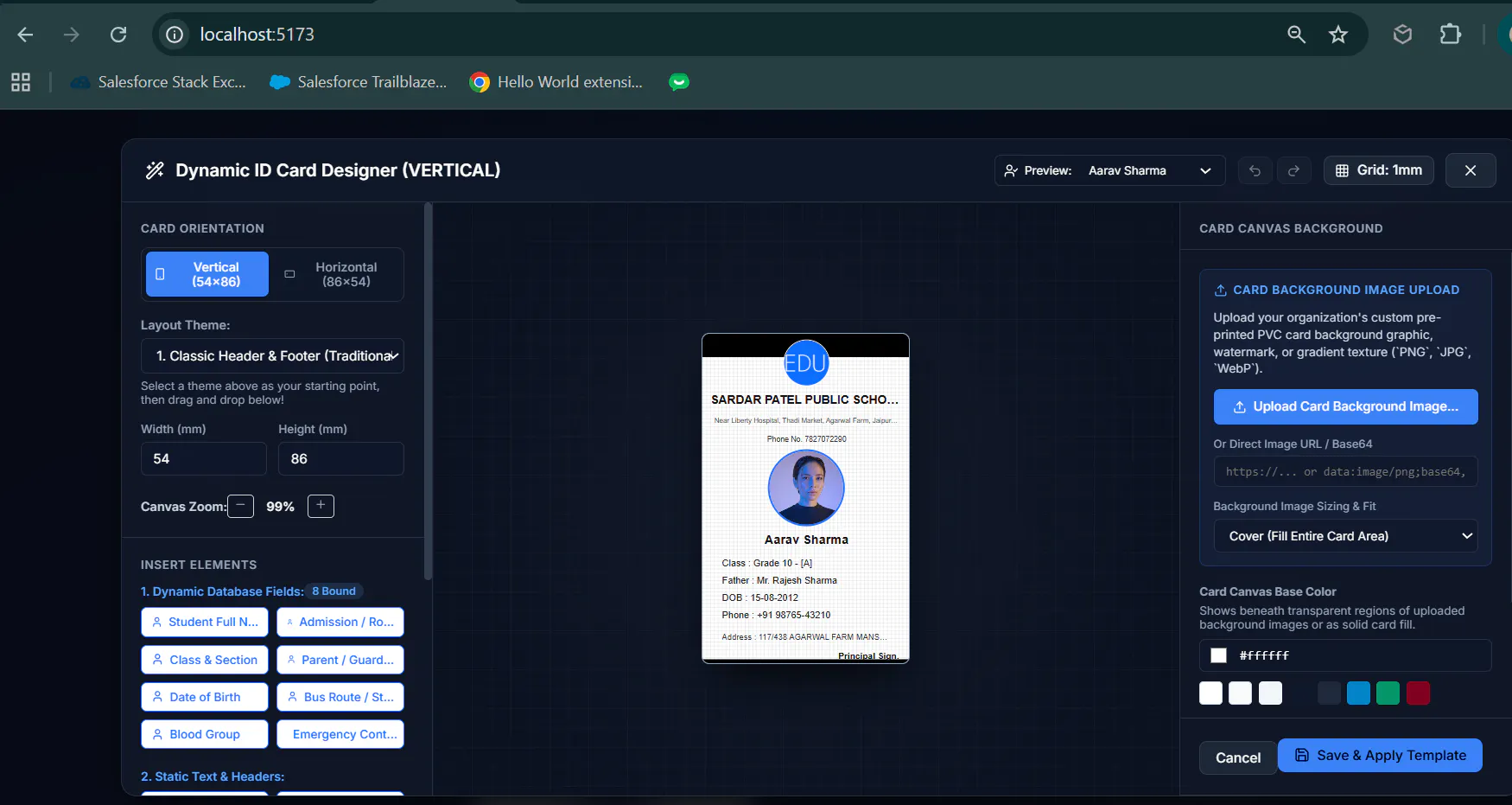 StrataMetriq ID Card Designer gallery image