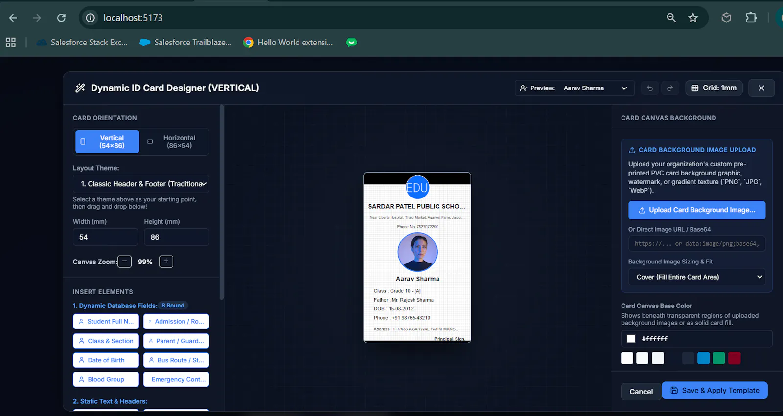 StrataMetriq ID Card Designer screenshot 4