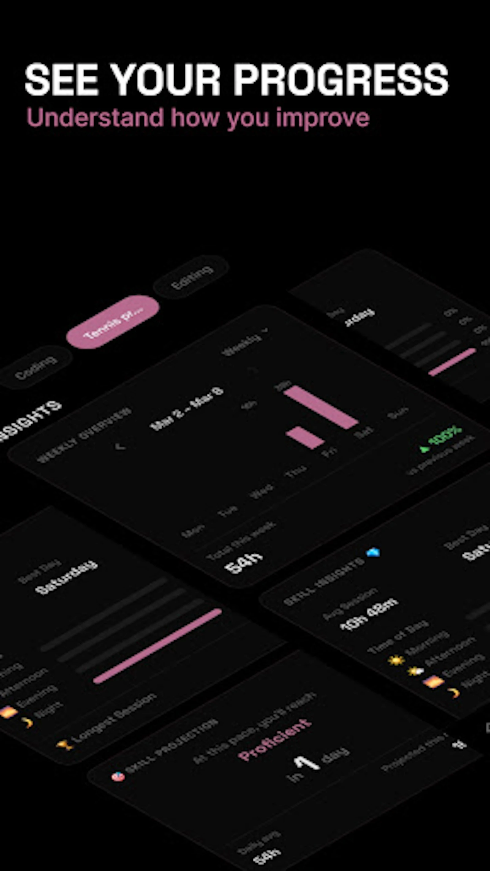 Polyvia-skill and habit tracker screenshot 4