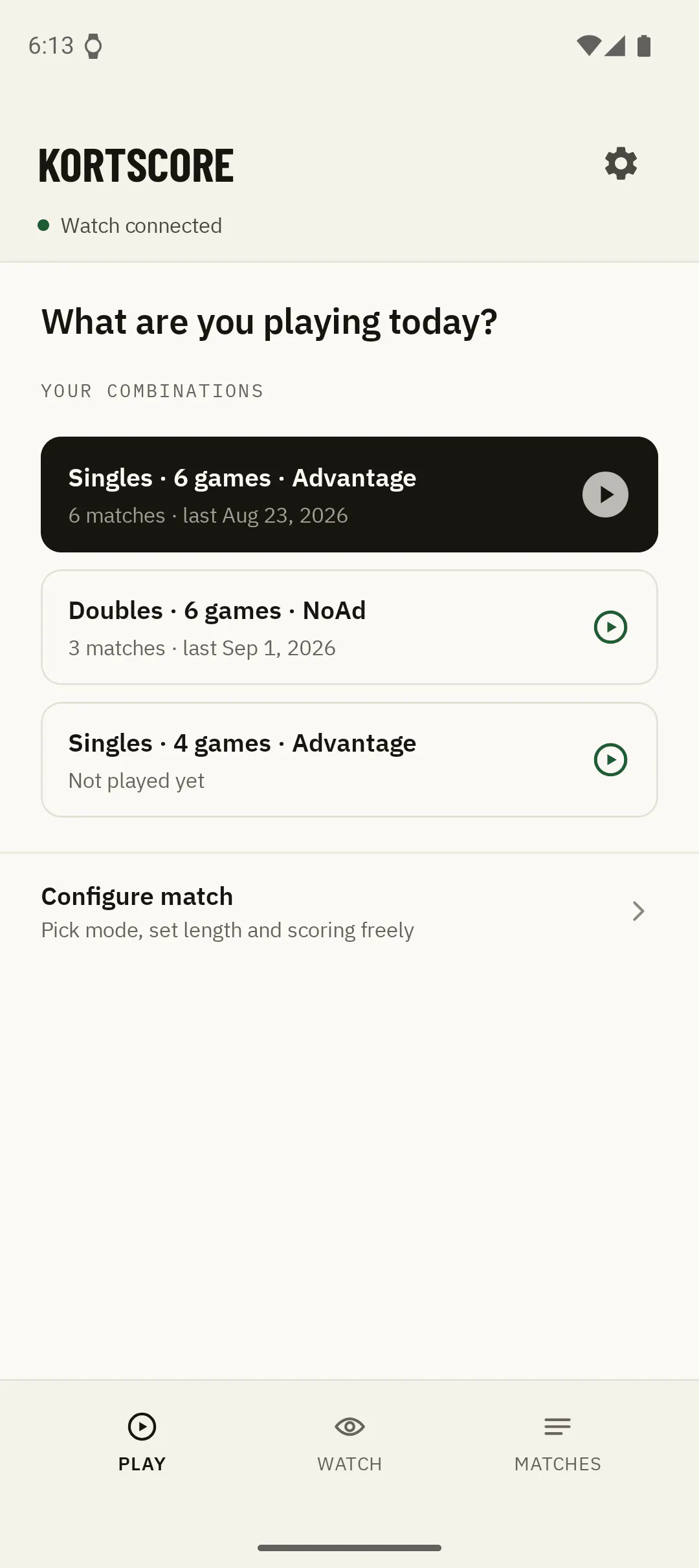 Kortscore gallery image