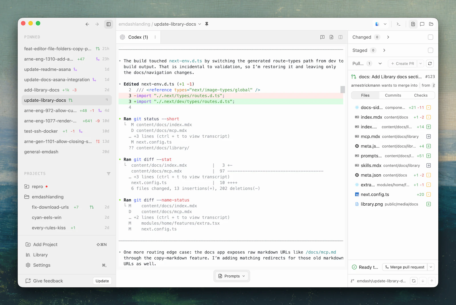 Emdash screenshot 4