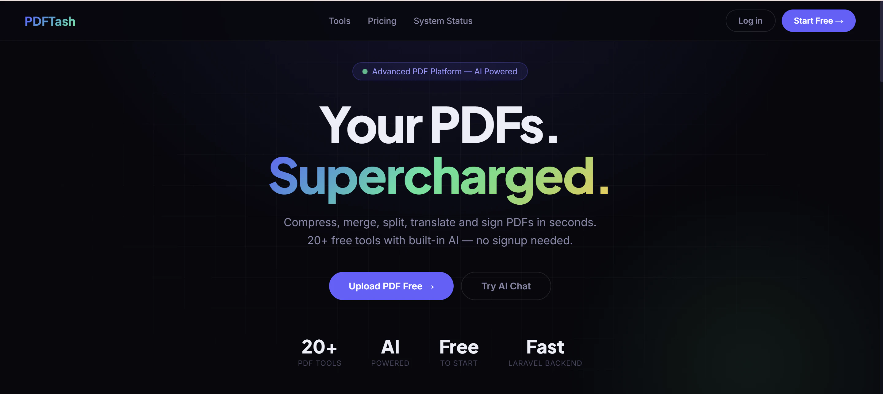 PDFTash logo