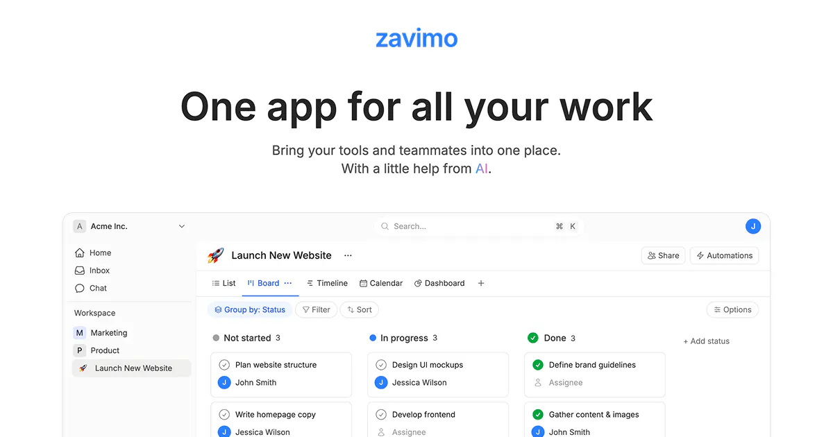 Zavimo