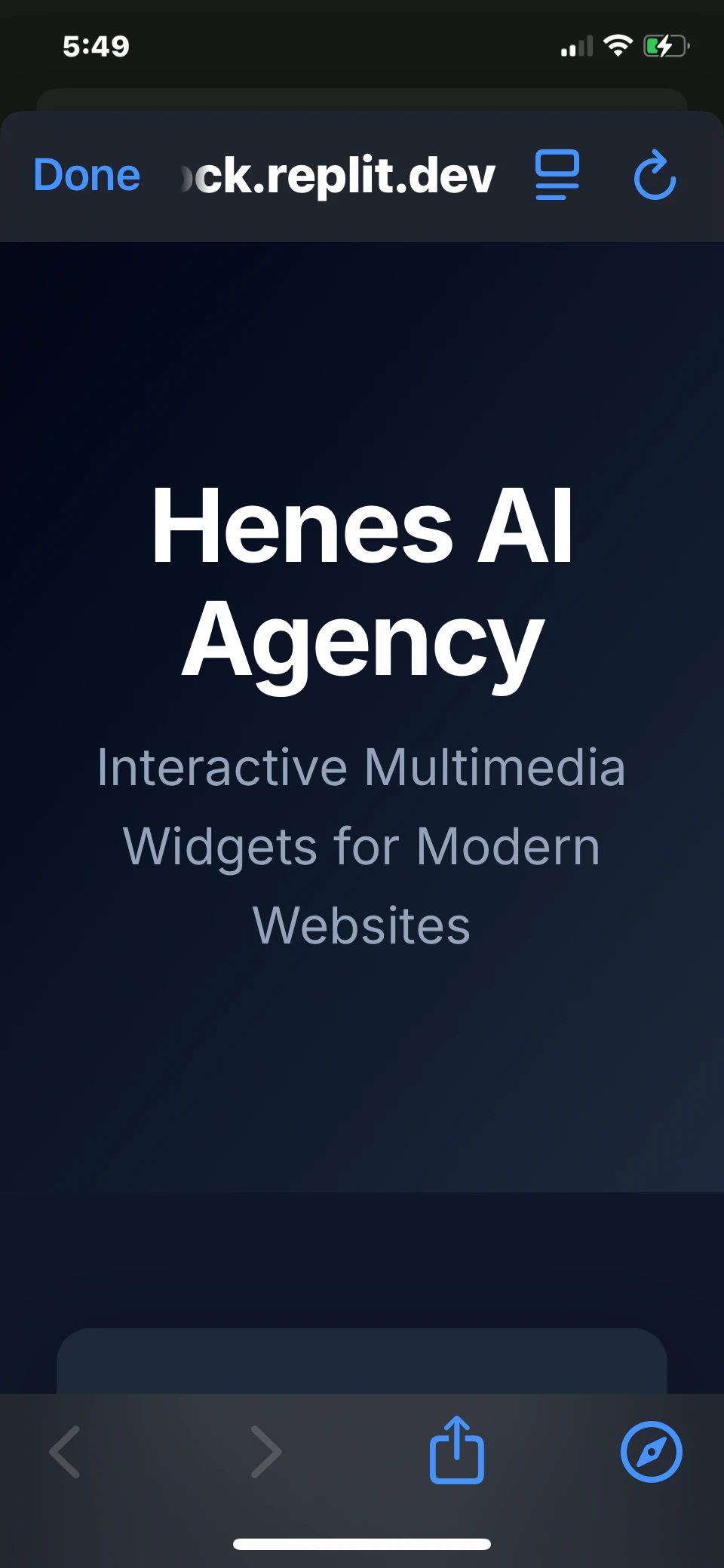 Henes media widgets
