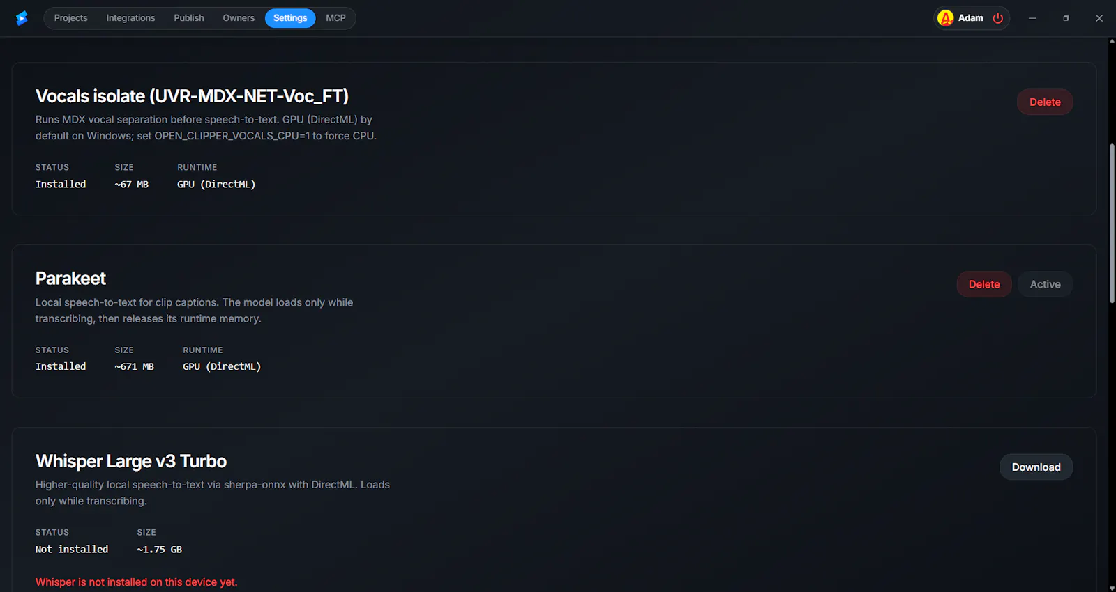 OpenClipper screenshot 10