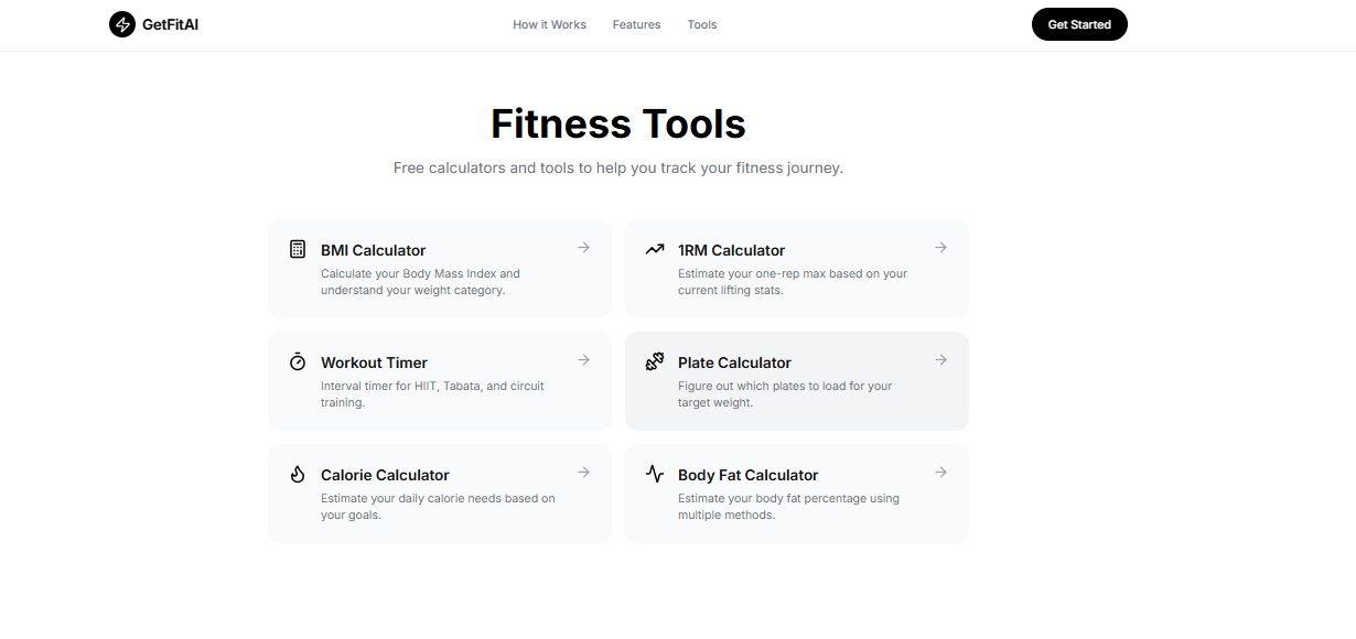 GetFitAI gallery image