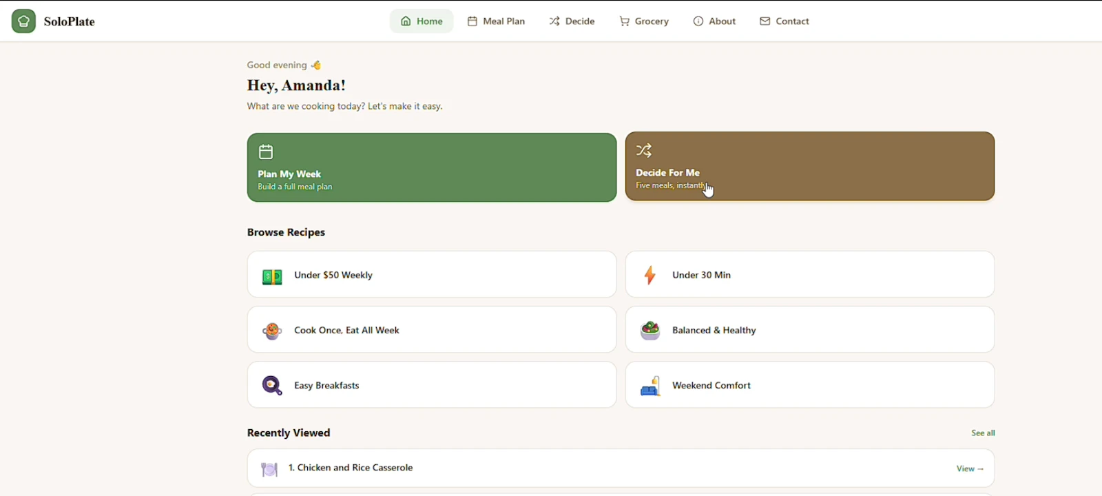 SoloPlate screenshot 2