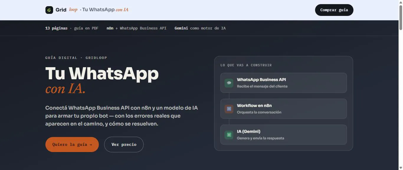 Tu WhatsApp con IA gallery image