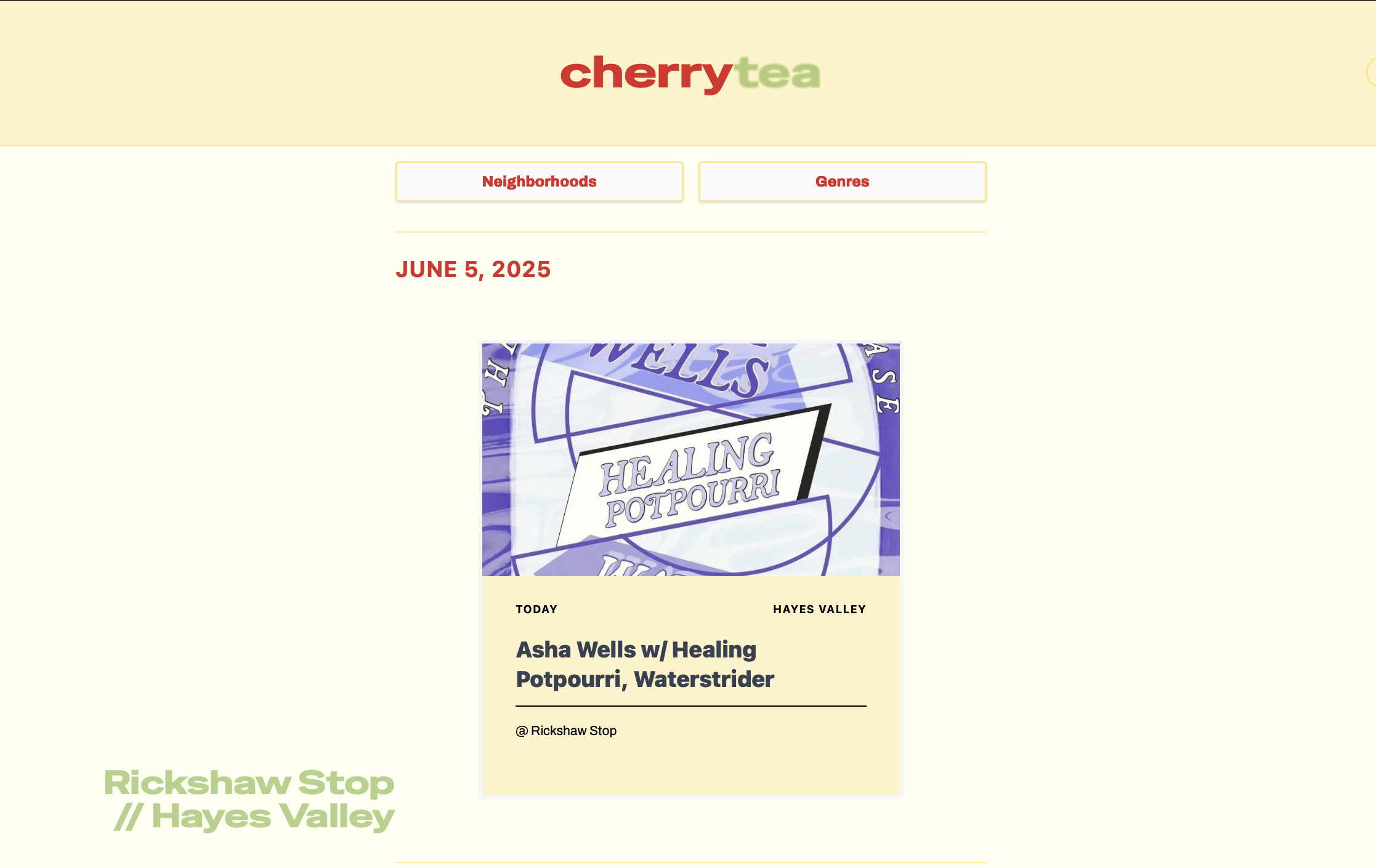 cherrytea.net - 成為現場的一部分 media 1