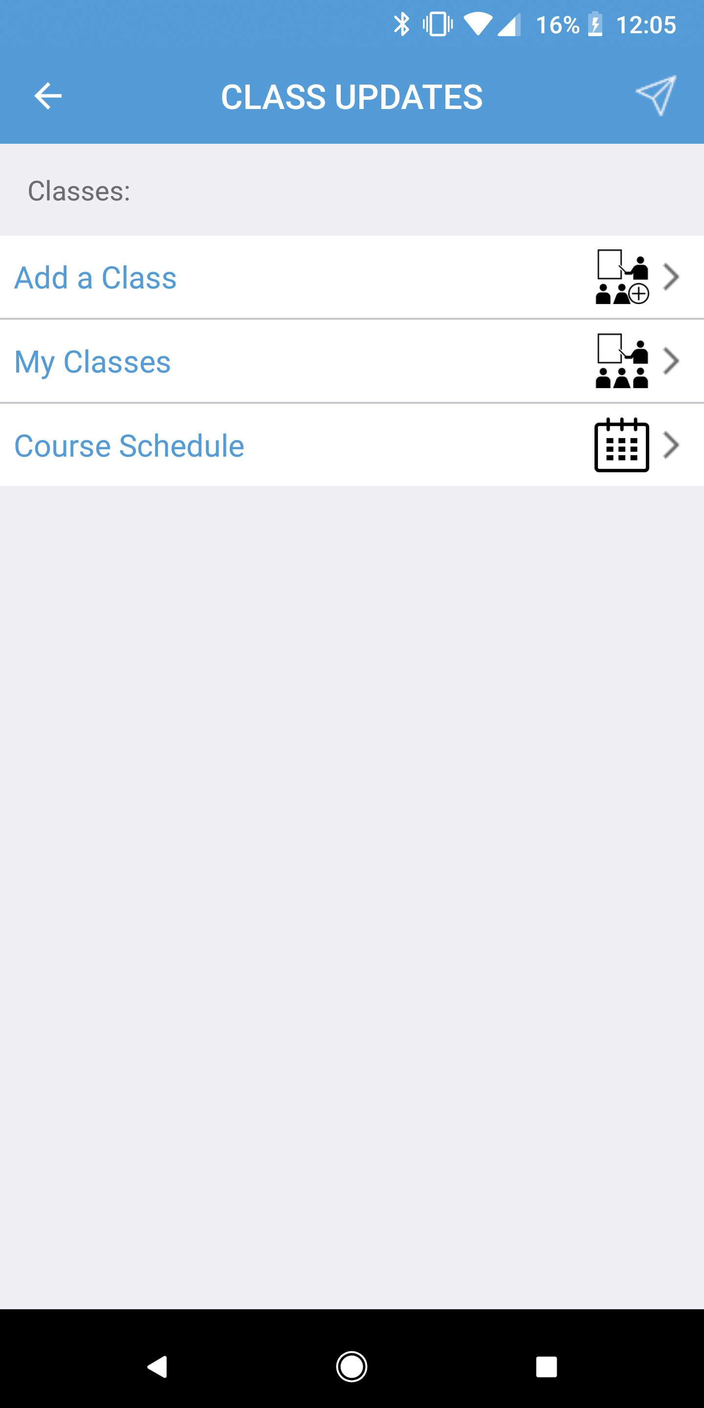 Class Updates gallery image