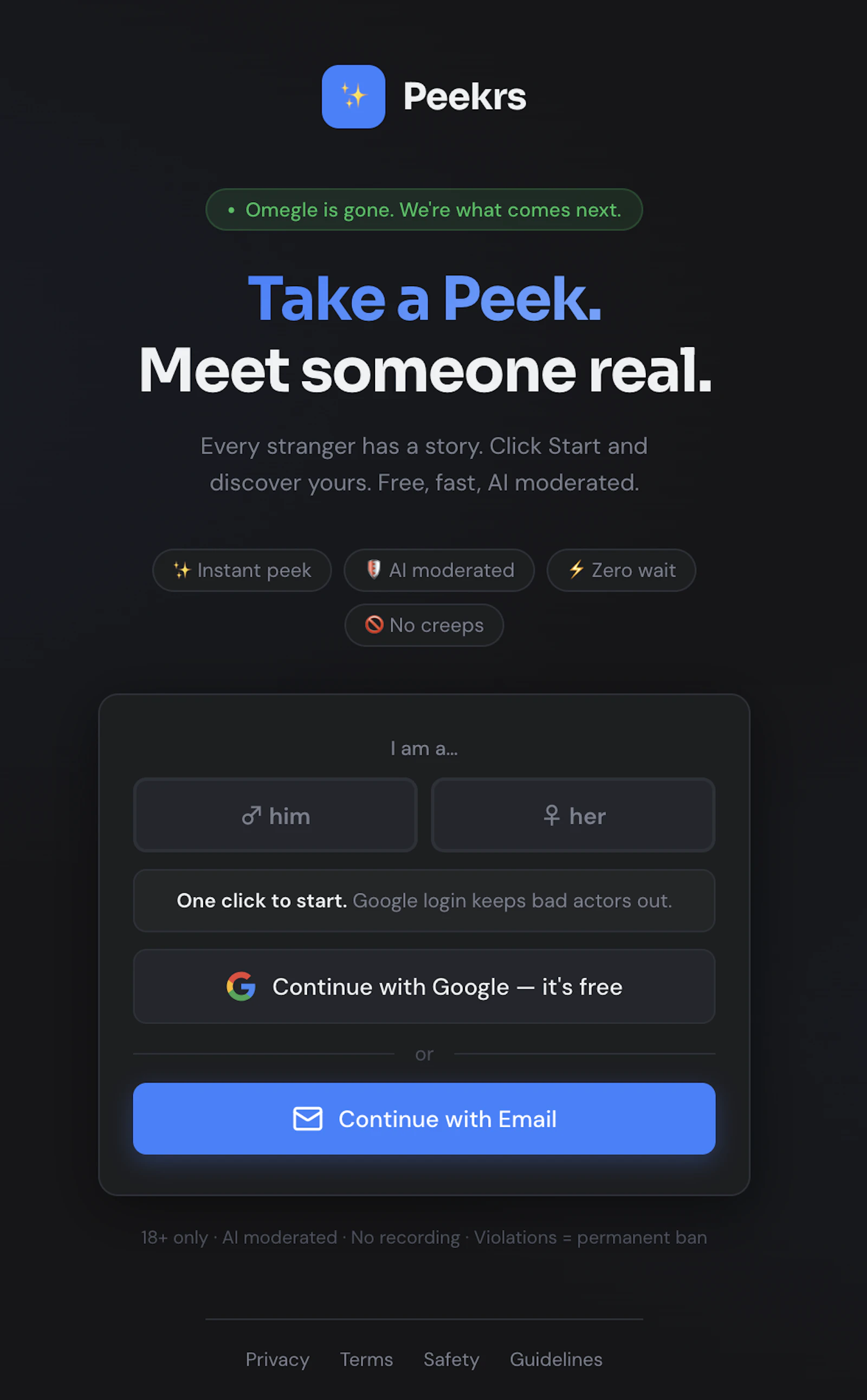 Peekrs screenshot 3