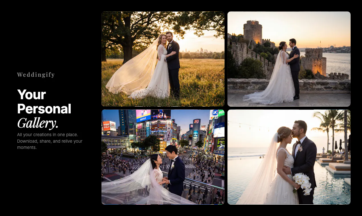 Weddingify: Wedding Photos Anywhere product banner