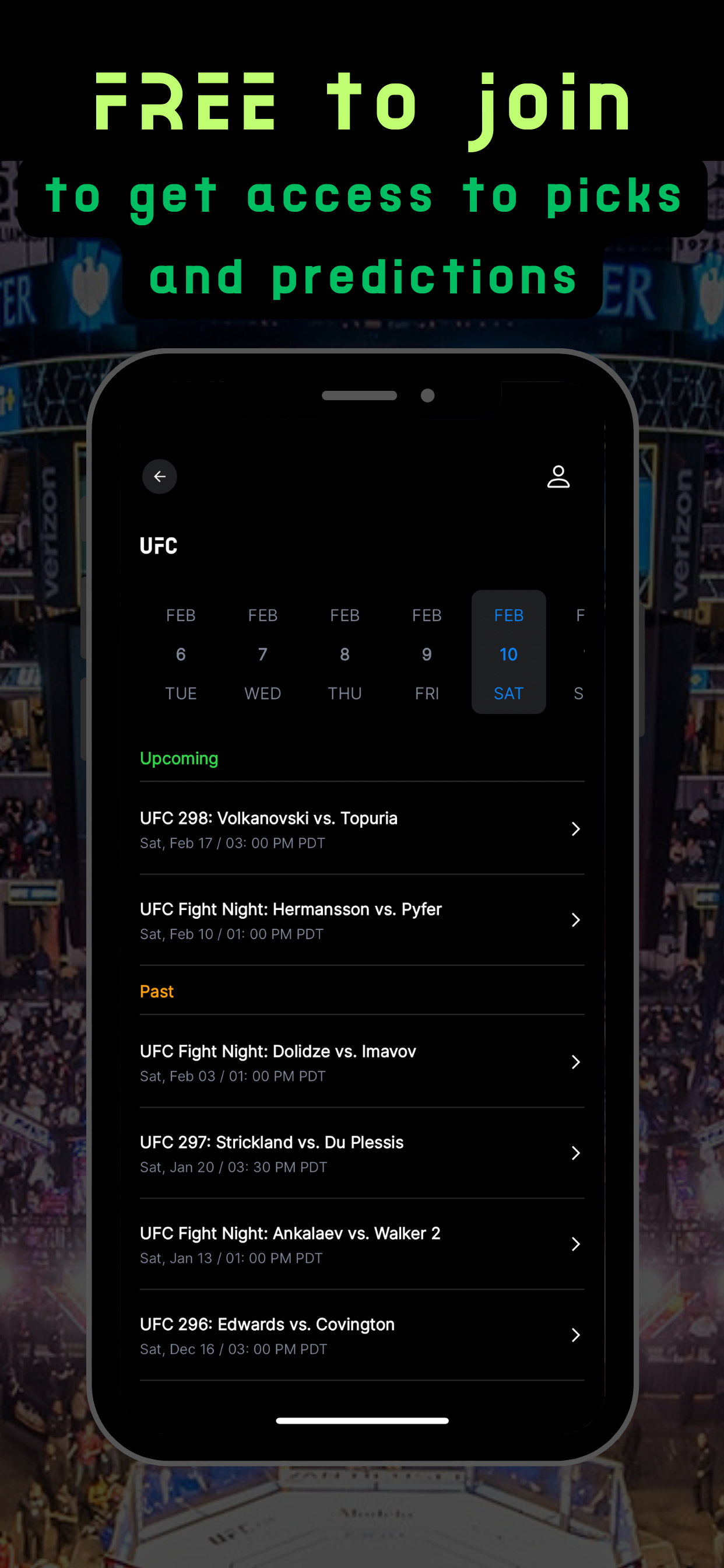 cappers จริง - UFC เลือกการทำนายและการวิเคราะห์การต่อสู้เข้าร่วมฟรี media 3