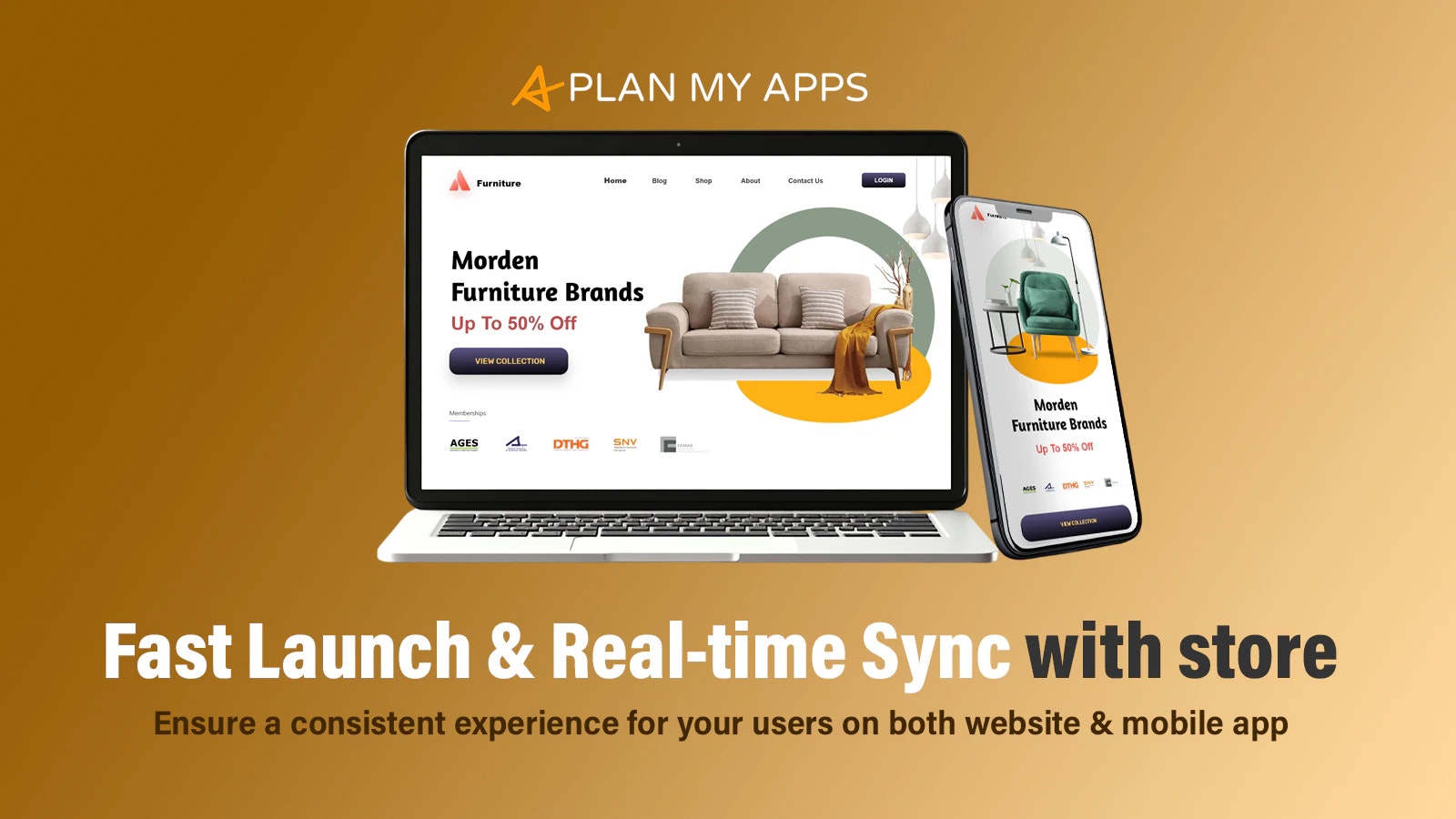 Plan My Apps -Shopify App Builder - Main product screenshot demonstrating key features and user interface