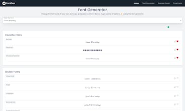 Font Generator gallery image