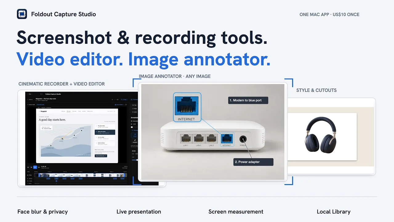 Foldout Capture Studio gallery image