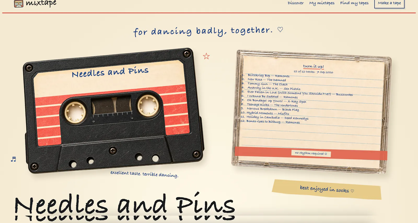 Mixtape screenshot 2