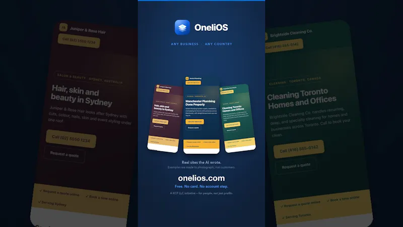 Onelios screenshot 1 (video preview)