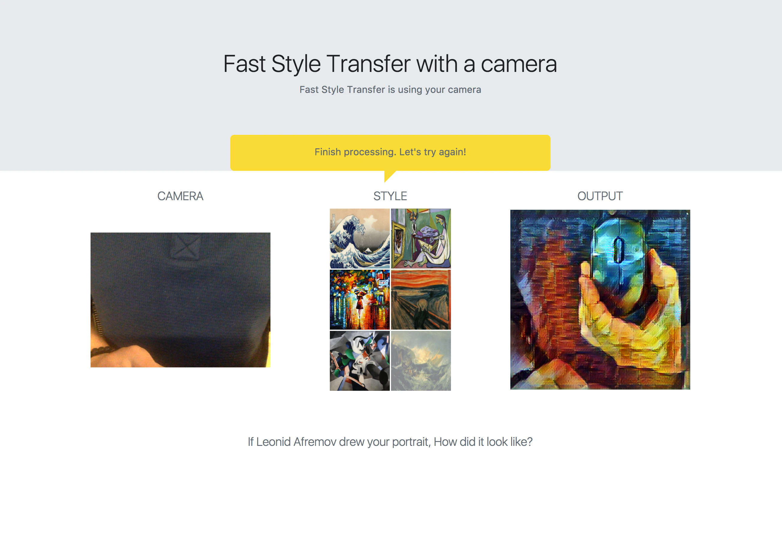Imitation Art Installation Web Version