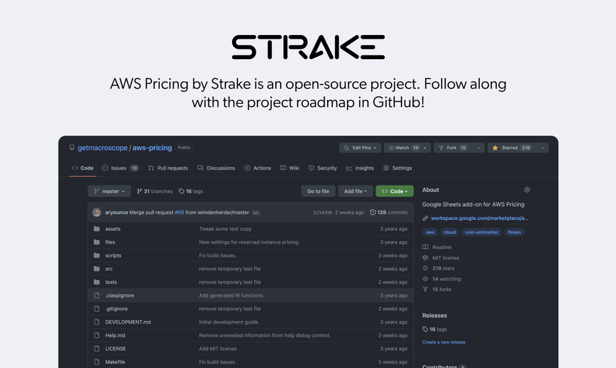 Strake의 AWS 가격 - Google 시트에서 최신 AWS 가격을 얻으십시오 미디어 5