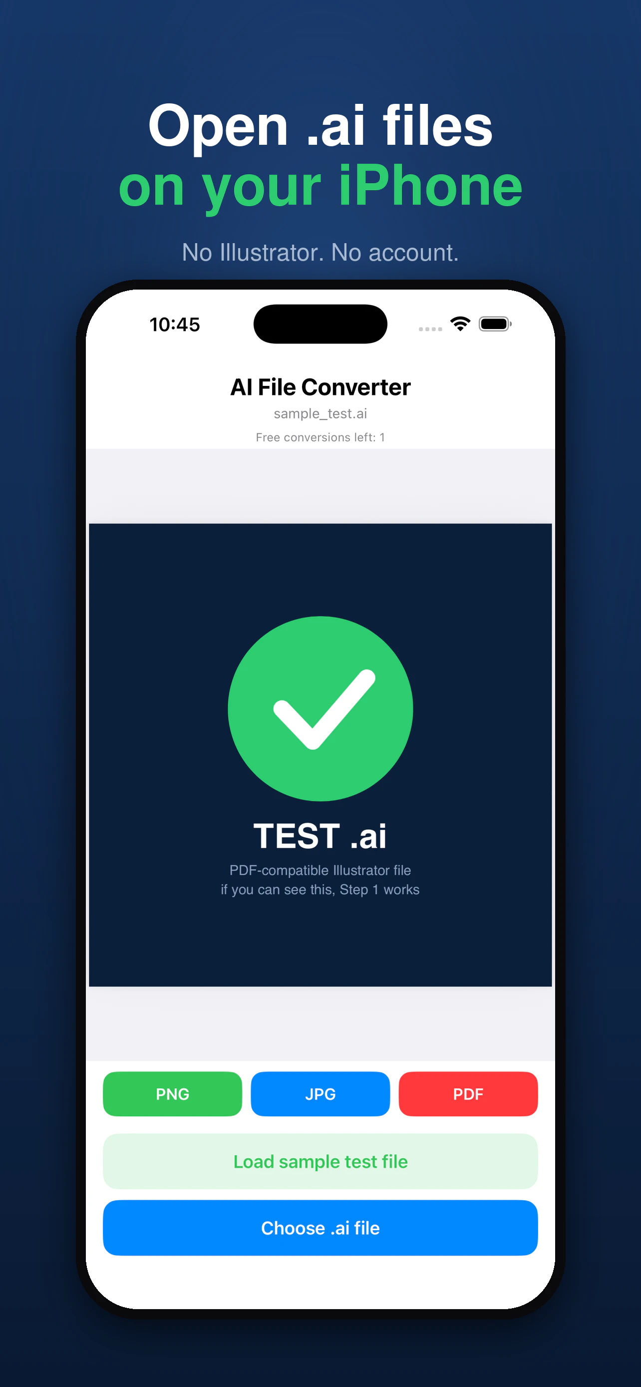 AI File Converter 截图