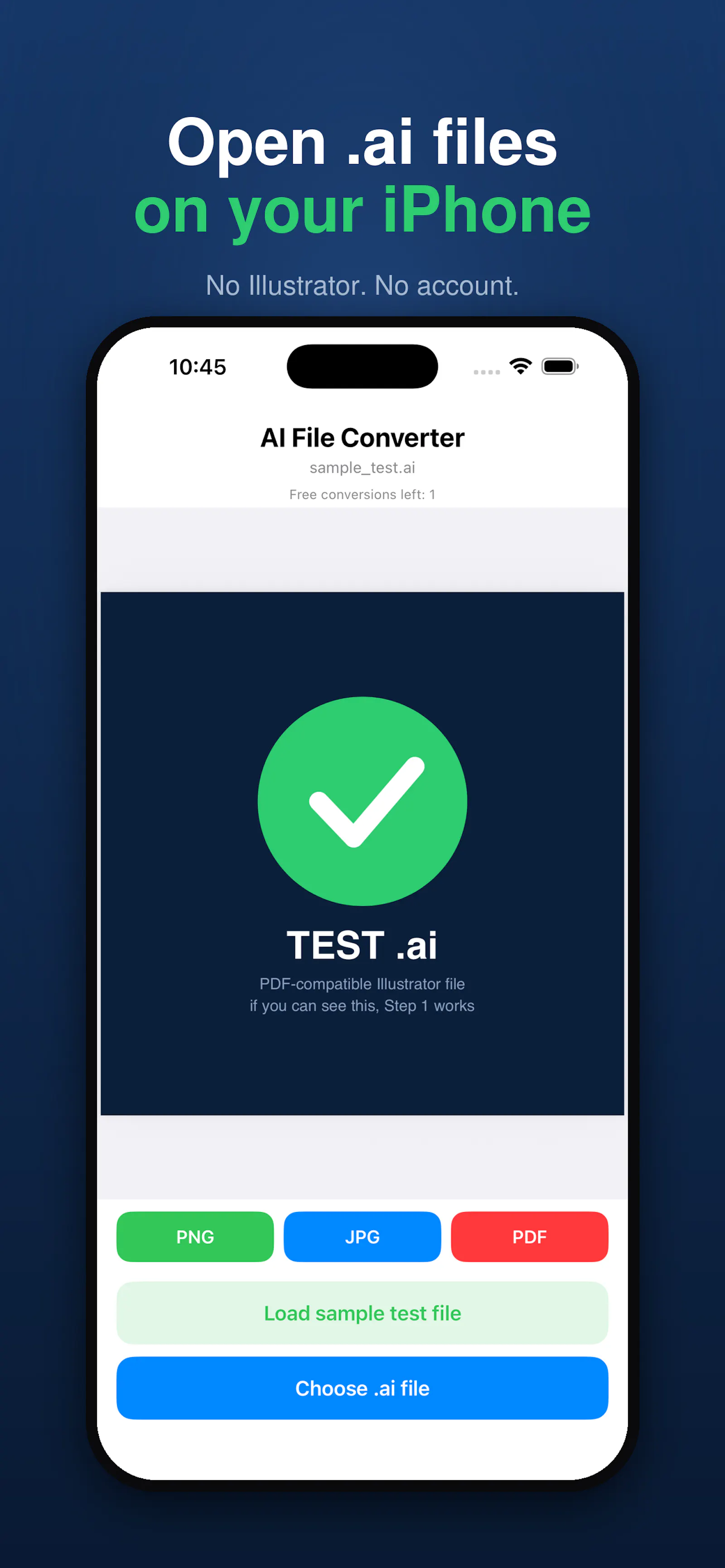 AI File Converter screenshot 1