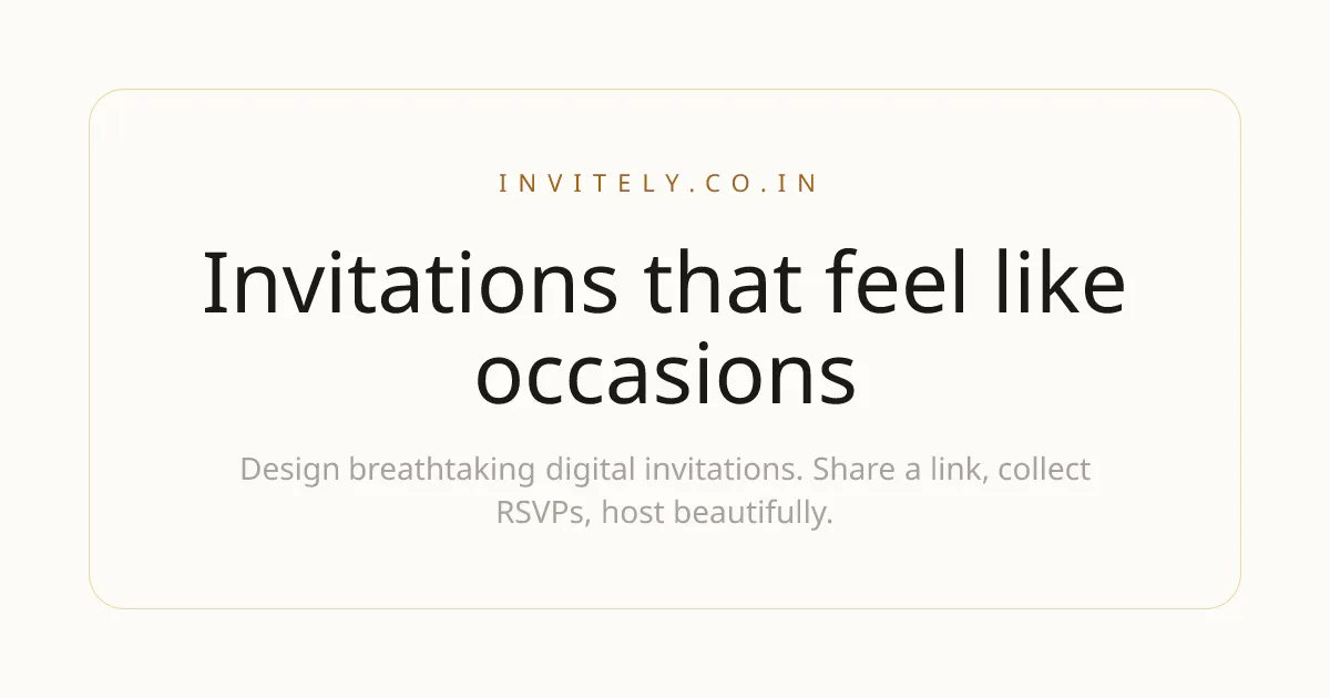 Invitely gallery image