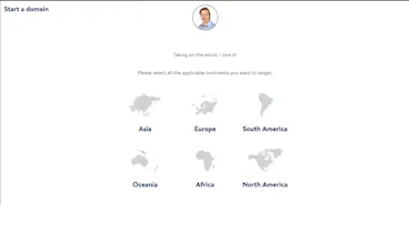Start a domain gallery image