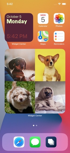Widget Center gallery image