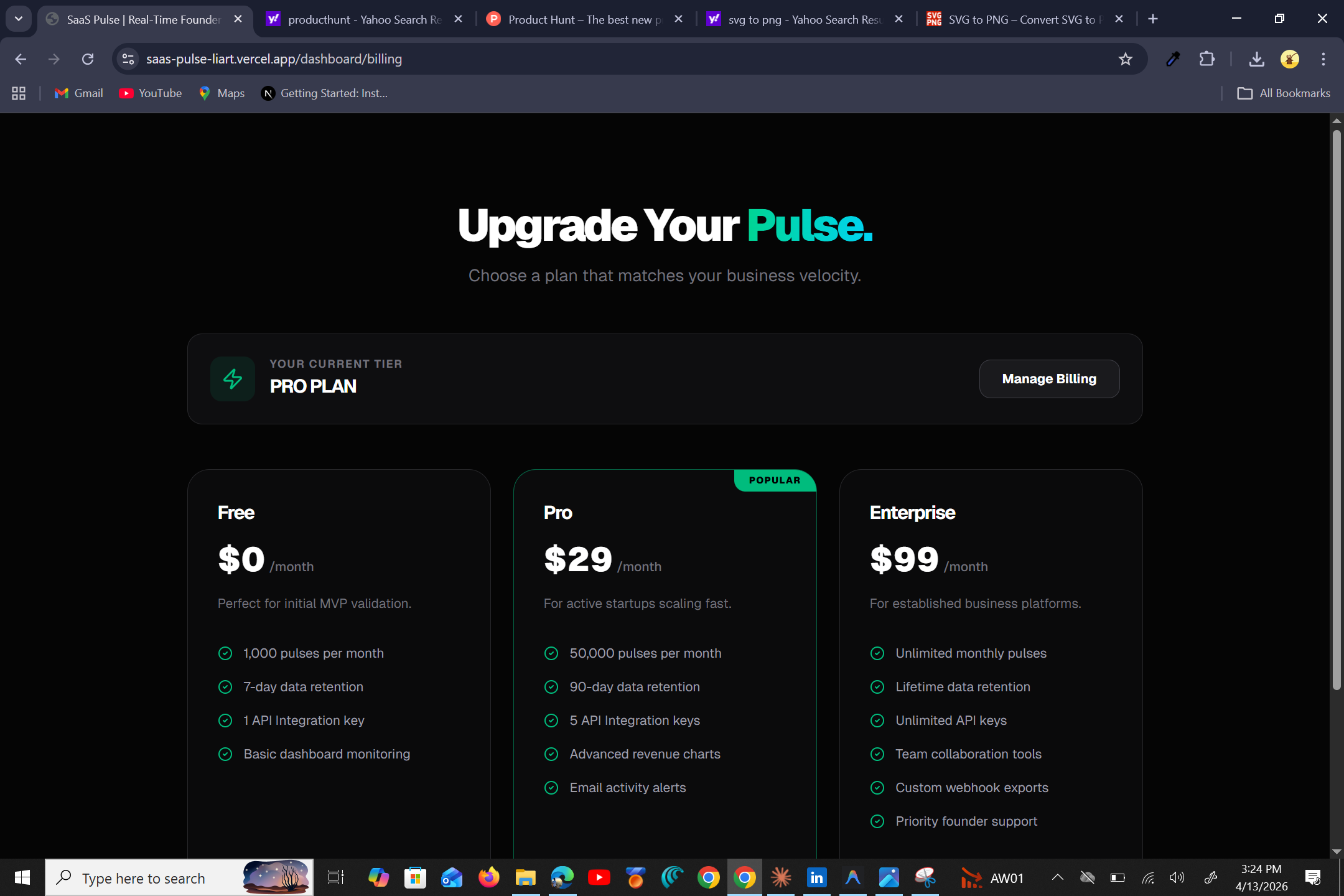 SaaS Pulse gallery image