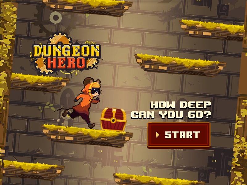 Dungeon Hero - Classic Platform Game