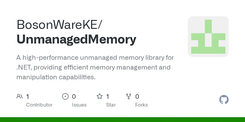 UnmangedMemory screenshot 1