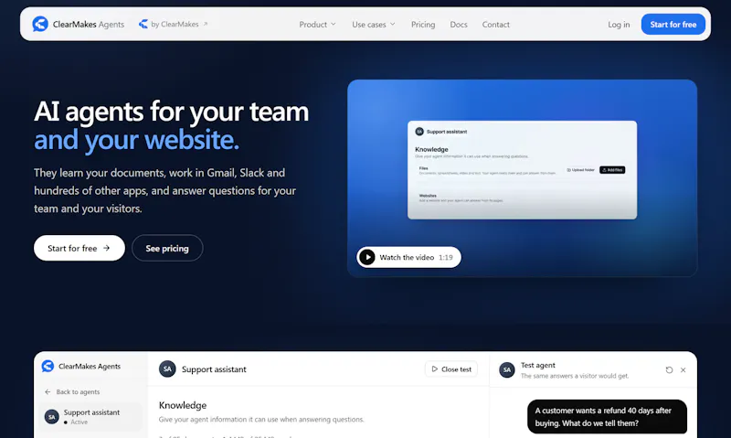 ClearMakes Agents screenshot 2