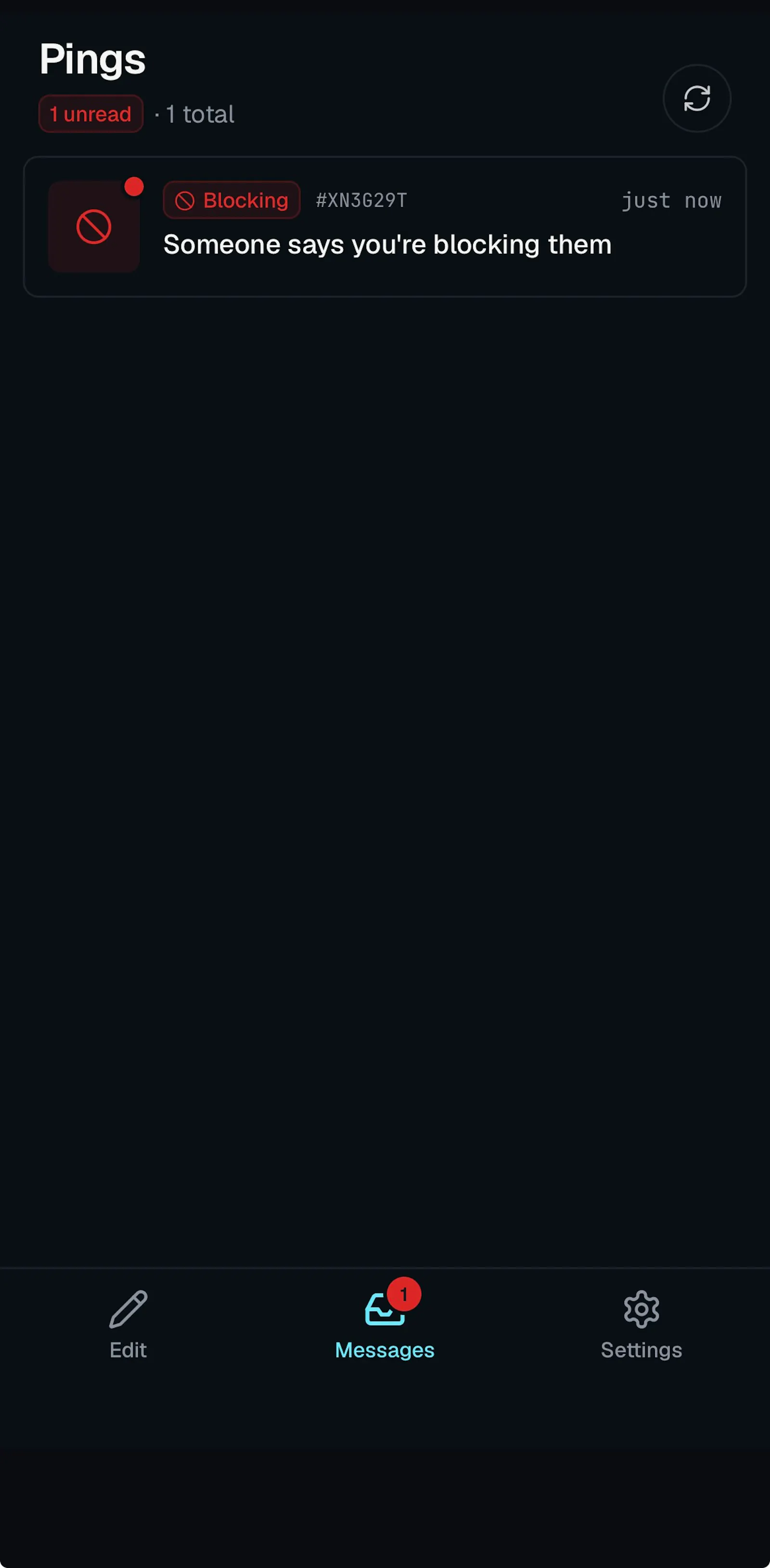 GlassPing screenshot 1