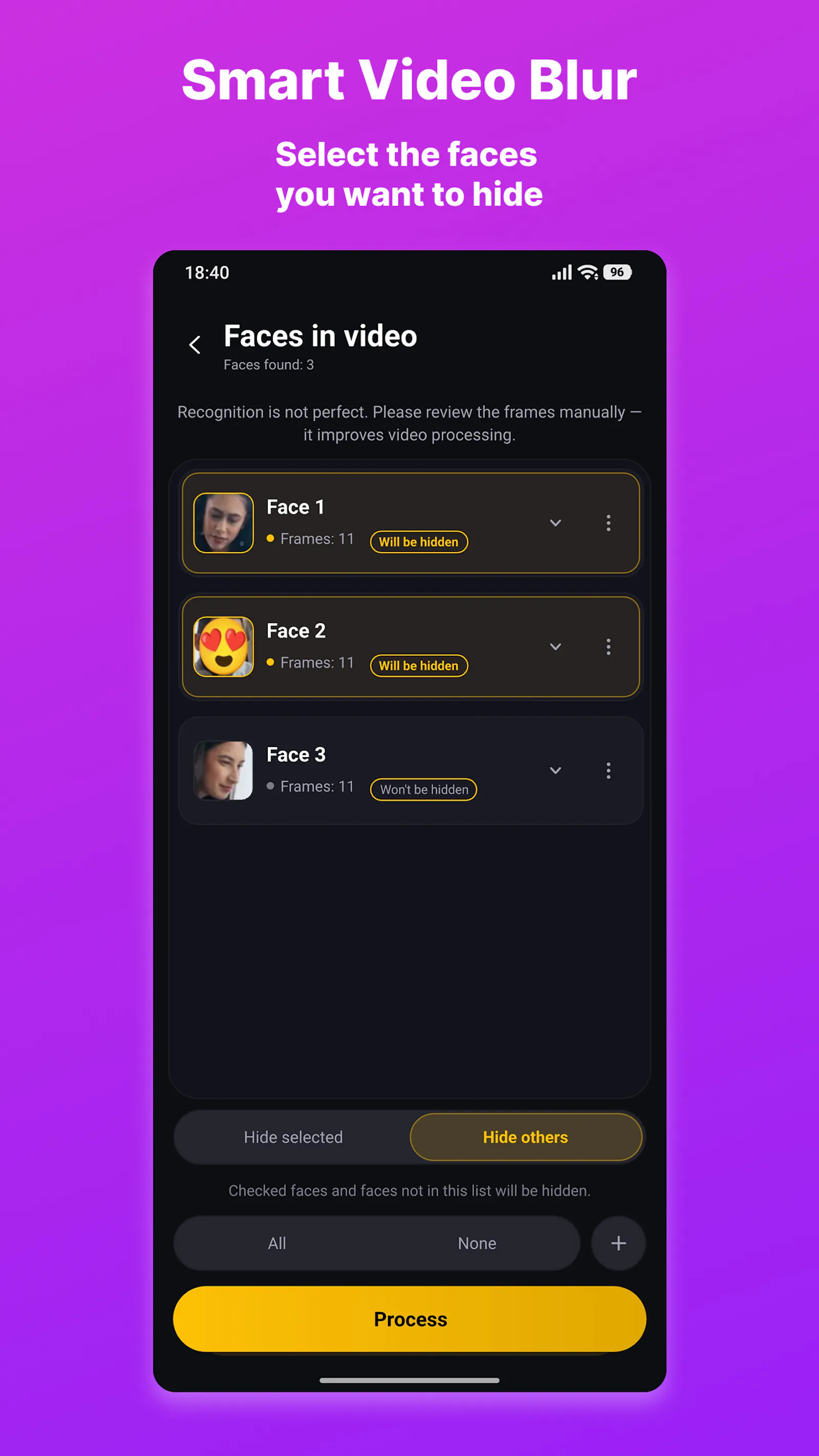 Maskmoji: hide face in video screenshot 4