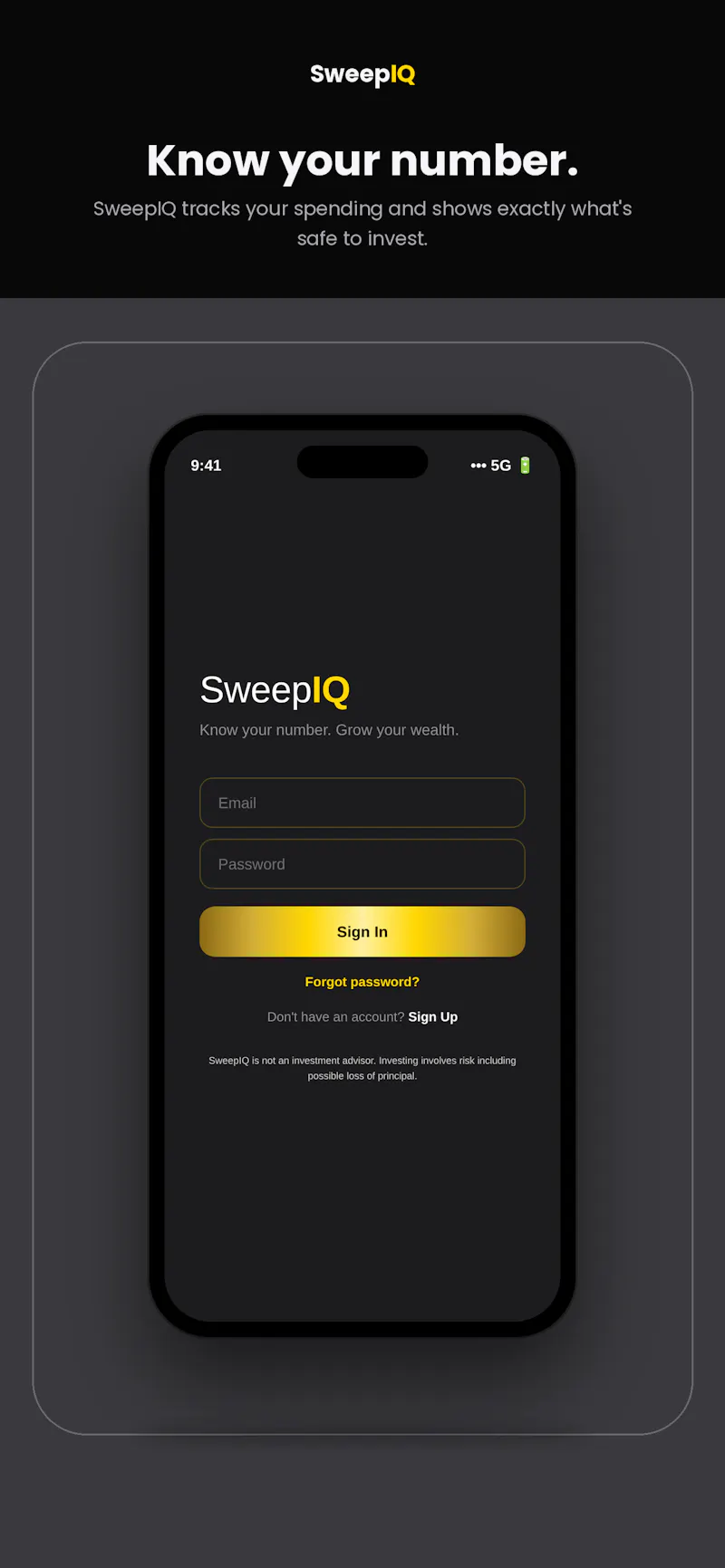 SweepIQ screenshot 1