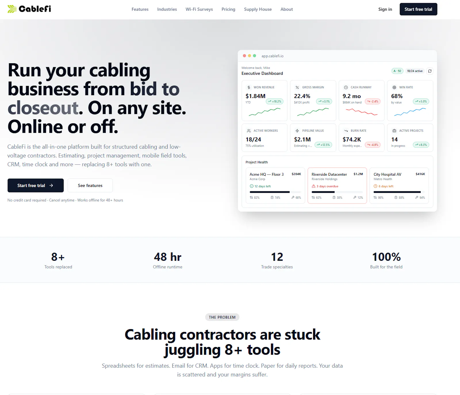 CableFi screenshot 1