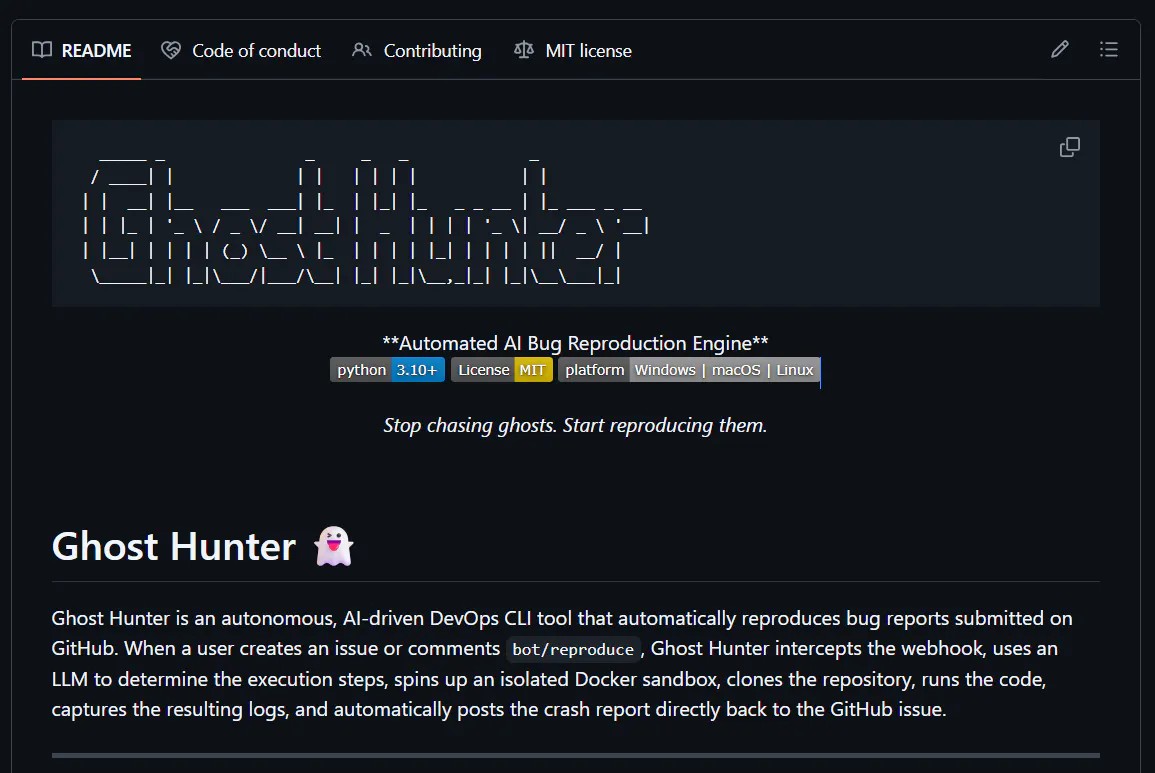 Ghost Hunter logo