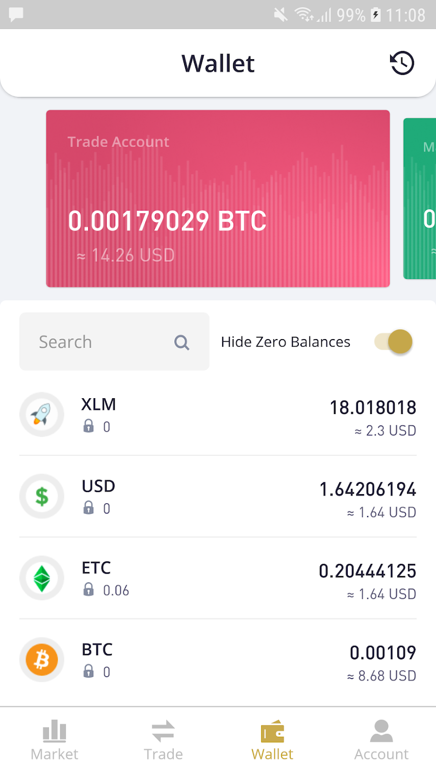 WhiteBit Exchange Android App gallery image